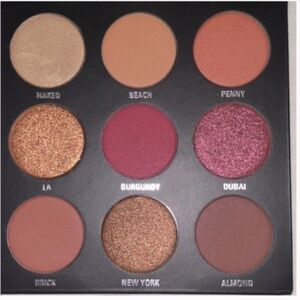 New Kylie Cosmetics Burgundy Palette Kyshadow Eyeshadows